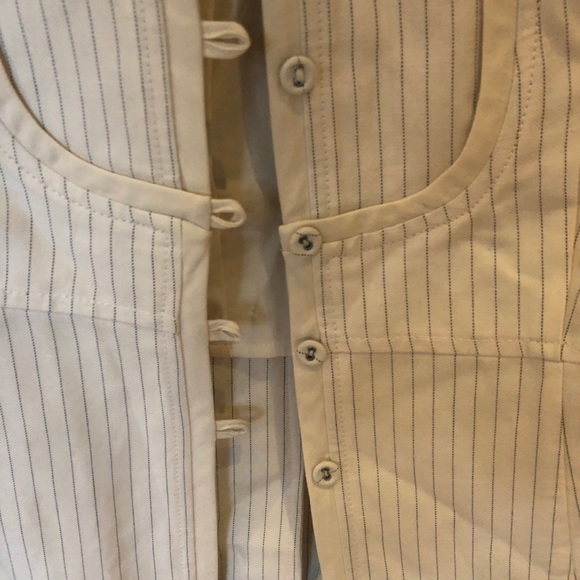 Banana Republic linen pinstripe blazer - Picture 5 of 13